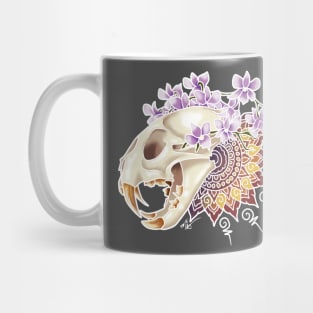 Leopard Shrine -White Line Mug